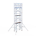 Euroscaffold Rolsteiger Euroscaffold Original 90x190 8,2m werkhoogte carbon vloer vrijstaand