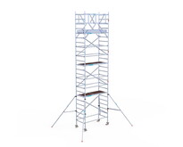 Rolsteiger Euroscaffold Original 90x190 8,2m werkhoogte carbon vloer vrijstaand