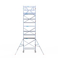 Euroscaffold Rolsteiger Euroscaffold Original 90x190 8,2m werkhoogte carbon vloer vrijstaand