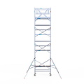 Euroscaffold Rolsteiger Euroscaffold Original 90x190 9,2m werkhoogte carbon vloer vrijstaand