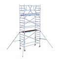 Euroscaffold Rolsteiger Euroscaffold Original 90x250 6,2m werkhoogte carbon vloer vrijstaand