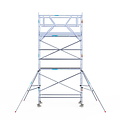 Euroscaffold Rolsteiger Euroscaffold Original 90x250 6,2m werkhoogte carbon vloer vrijstaand