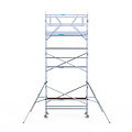 Euroscaffold Rolsteiger Euroscaffold Original 90x250 7,2m werkhoogte carbon vloer vrijstaand