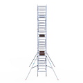 Euroscaffold Rolsteiger Euroscaffold Original 90x250 8,2m werkhoogte carbon vloer vrijstaand