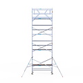 Euroscaffold Rolsteiger Euroscaffold Original 90x250 9,2m werkhoogte carbon vloer vrijstaand