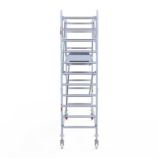 Euroscaffold Rolsteiger Euroscaffold Original 90x305 4,2m werkhoogte carbon vloer vrijstaand
