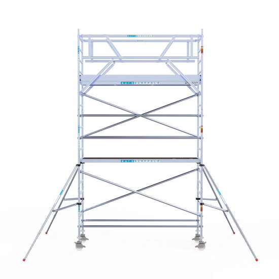 Euroscaffold Rolsteiger Euroscaffold Original 90x305 6,2m werkhoogte carbon vloer vrijstaand