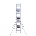 Euroscaffold Rolsteiger Euroscaffold Original 90x305 7,2m werkhoogte carbon vloer vrijstaand