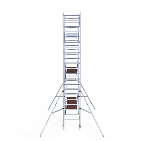 Euroscaffold Rolsteiger Euroscaffold Original 90x305 7,2m werkhoogte carbon vloer vrijstaand