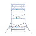 Euroscaffold Rolsteiger Euroscaffold Original 90x305 7,2m werkhoogte carbon vloer vrijstaand