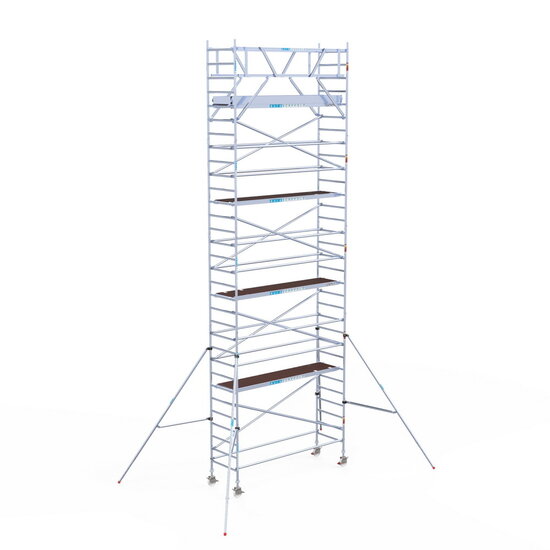 Euroscaffold Rolsteiger Euroscaffold Original 90x305 10,2m werkhoogte carbon vloer vrijstaand