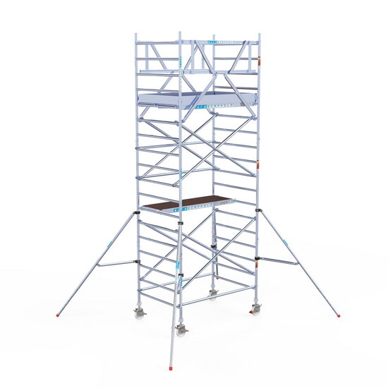 Euroscaffold Rolsteiger Euroscaffold Original 135x190 6,2m werkhoogte vrijstaand