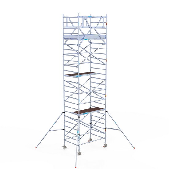 Euroscaffold Rolsteiger Euroscaffold Original 135x190 8,2m werkhoogte vrijstaand