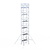 Euroscaffold Rolsteiger Original 135x190 13,2m werkhoogte vrijstaand