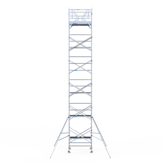 Euroscaffold Rolsteiger Euroscaffold Original 135x190 13,2m werkhoogte vrijstaand