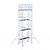 Euroscaffold Rolsteiger Original 135x250 9,2m werkhoogte vrijstaand