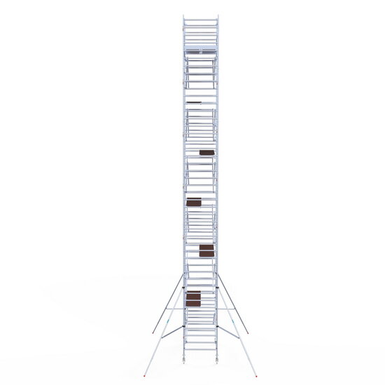 Euroscaffold Rolsteiger Euroscaffold Original 135x250 14,2m werkhoogte vrijstaand