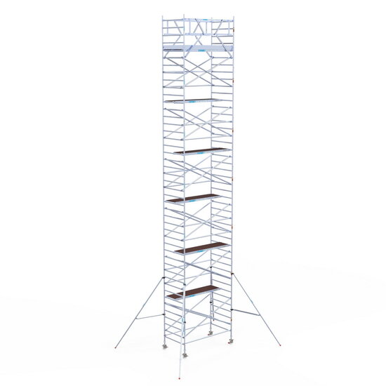 Euroscaffold Rolsteiger Euroscaffold Original 135x250 14,2m werkhoogte vrijstaand