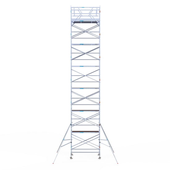 Euroscaffold Rolsteiger Euroscaffold Original 135x250 14,2m werkhoogte vrijstaand