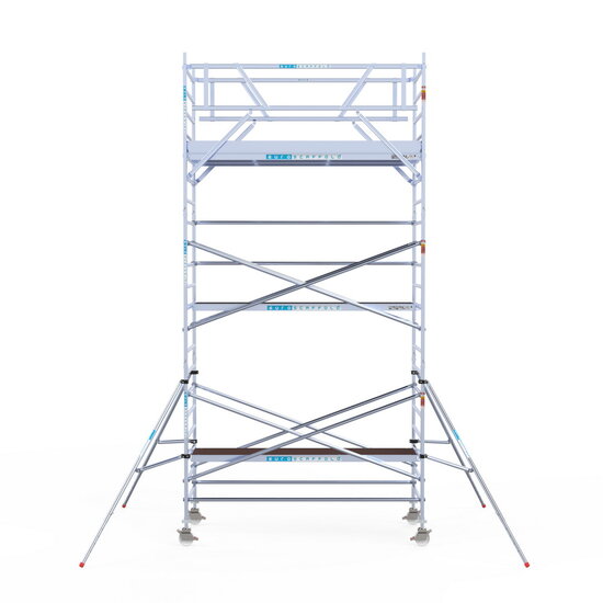 Euroscaffold Rolsteiger Euroscaffold Original 135x305 7,2m werkhoogte vrijstaand