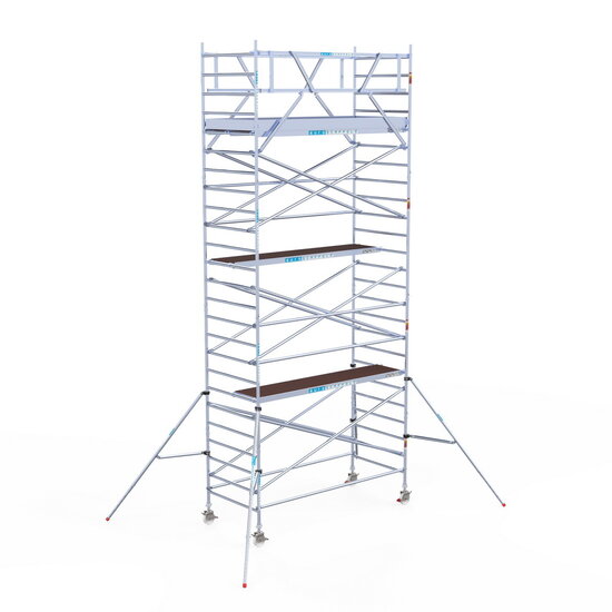 Euroscaffold Rolsteiger Euroscaffold Original 135x305 8,2m werkhoogte vrijstaand
