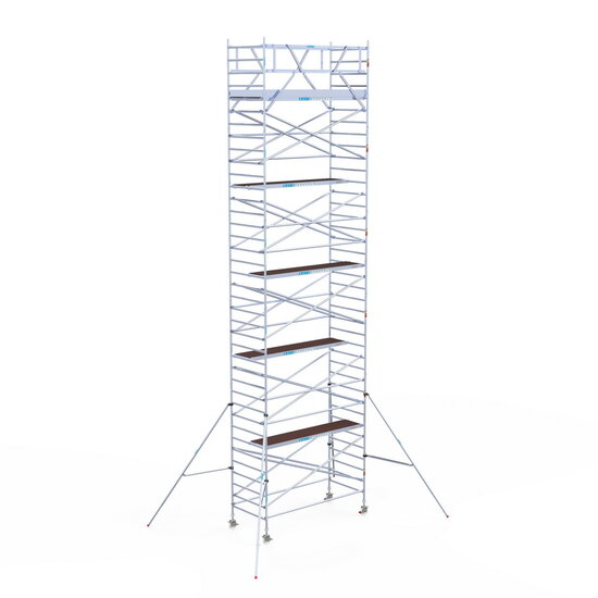 Euroscaffold Rolsteiger Euroscaffold Original 135x305 12,2m werkhoogte vrijstaand