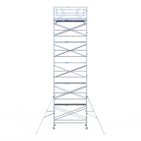 Euroscaffold Rolsteiger Euroscaffold Original 135x305 12,2m werkhoogte vrijstaand