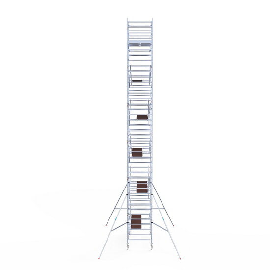 Euroscaffold Rolsteiger Euroscaffold Original 135x305 13,2m werkhoogte vrijstaand