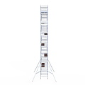 Euroscaffold Rolsteiger Euroscaffold Original 135x305 14,2m werkhoogte vrijstaand