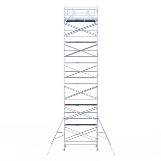 Euroscaffold Rolsteiger Euroscaffold Original 135x305 14,2m werkhoogte vrijstaand