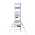 Euroscaffold Rolsteiger Euroscaffold Original 135x190 7,2m werkhoogte carbon vloer vrijstaand