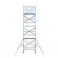 Euroscaffold Rolsteiger Euroscaffold Original 135x190 8,2m werkhoogte carbon vloer vrijstaand