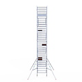 Euroscaffold Rolsteiger Euroscaffold Original 135x190 10,2m werkhoogte carbon vloer vrijstaand