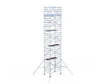 Rolsteiger Euroscaffold Original 135x190 10,2m werkhoogte carbon vloer vrijstaand