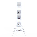 Euroscaffold Rolsteiger Euroscaffold Original 135x190 11,2m werkhoogte carbon vloer vrijstaand