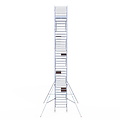 Euroscaffold Rolsteiger Euroscaffold Original 135x190 12,2m werkhoogte carbon vloer vrijstaand