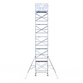 Euroscaffold Rolsteiger Euroscaffold Original 135x190 12,2m werkhoogte carbon vloer vrijstaand