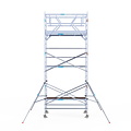 Euroscaffold Rolsteiger Euroscaffold Original 135x250 7,2m werkhoogte carbon vloer vrijstaand