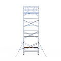 Euroscaffold Rolsteiger Euroscaffold Original 135x250 9,2m werkhoogte carbon vloer vrijstaand
