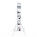 Euroscaffold Rolsteiger Euroscaffold Original 135x250 11,2m werkhoogte carbon vloer vrijstaand