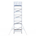 Euroscaffold Rolsteiger Euroscaffold Original 135x250 11,2m werkhoogte carbon vloer vrijstaand