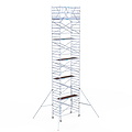 Euroscaffold Rolsteiger Euroscaffold Original 135x250 12,2m werkhoogte carbon vloer vrijstaand