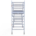 Euroscaffold Rolsteiger Euroscaffold Original 135x305 4,2m werkhoogte carbon vloer vrijstaand