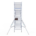 Euroscaffold Rolsteiger Euroscaffold Original 135x305 6,2m werkhoogte carbon vloer vrijstaand