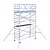 Euroscaffold Rolsteiger Original 135x305 6,2m werkhoogte carbon vloer vrijstaand
