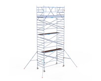 Rolsteiger Euroscaffold Original 135x305 8,2m werkhoogte carbon vloer vrijstaand