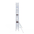 Euroscaffold Rolsteiger Euroscaffold Original 75x190 8,2m werkhoogte tegen de gevel