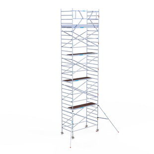 Rolsteiger Original 135x250 10,2m werkhoogte tegen de gevel