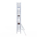 Euroscaffold Rolsteiger Euroscaffold Original 90x190 8,2m werkhoogte tegen de gevel