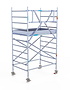 Rolsteiger Original 135x190 4,2m werkhoogte tegen de gevel
